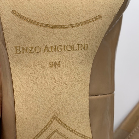 Enzo Angiolini Nude Heels Size 9 - Picture 16 of 16